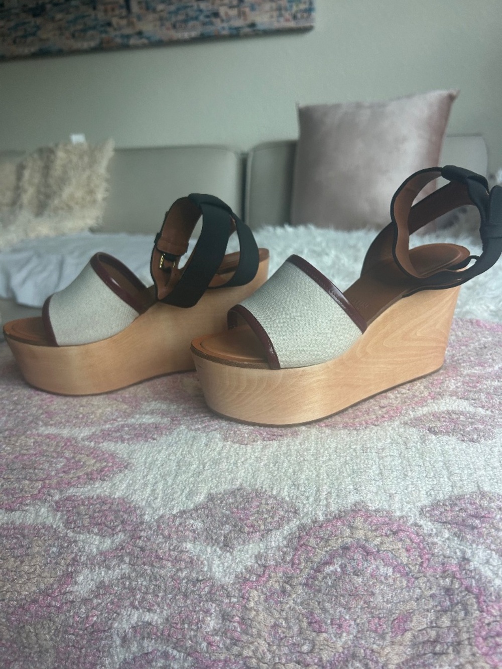 Celine Plarform Wedges size 39